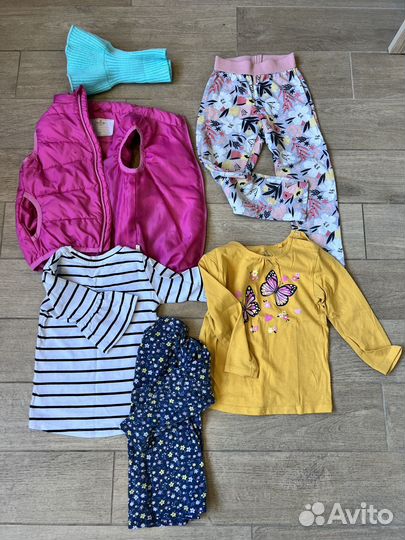 Детские вещи пакетом на девочку 2-3 года