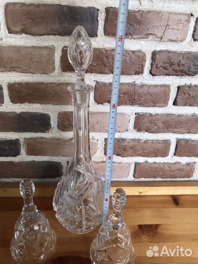 Хрустальные бокалы и графин Nachtmann Германия