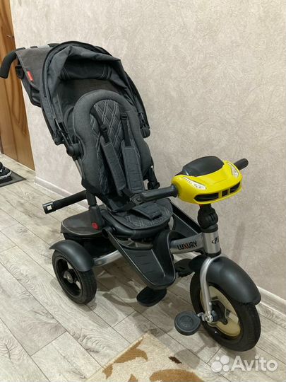 Велосипед коляска с ручкой