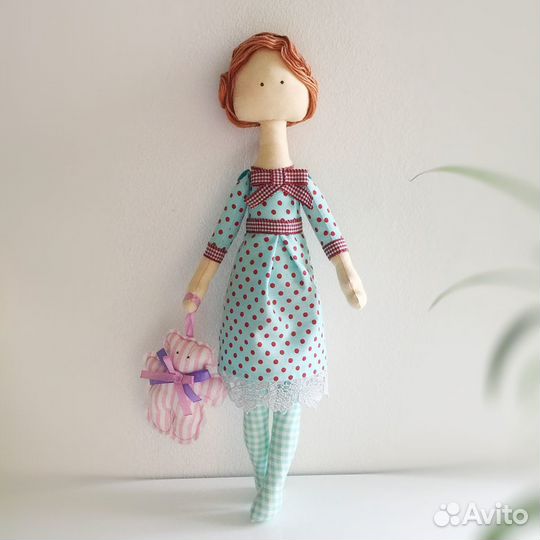 Интерьерная кукла ручной работы