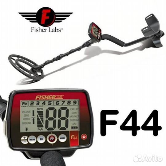 Металлоискатель Fisher F44 +допы. грунтовый Тверь