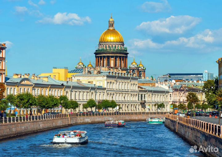 Турпоездка в Санкт-Петербург от 7 нч за двоих чел