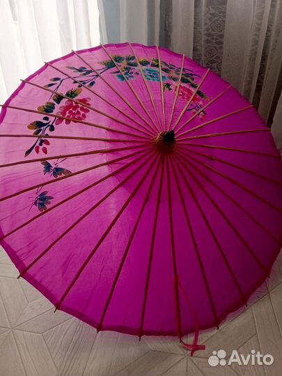 Парик Гейши и зонтик