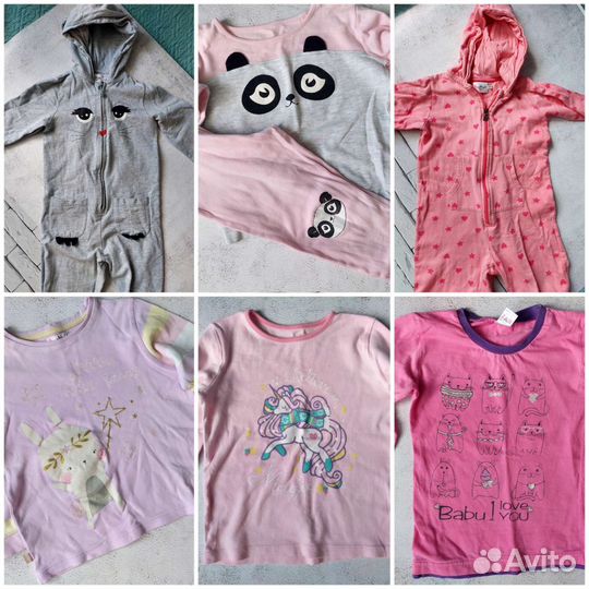 Детские вещи на девочку пакетом бу