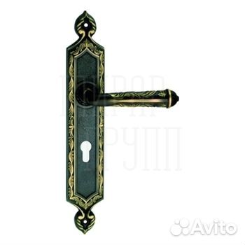 Дв. Ручк. на пл. Class Rubin 1030 зат. брон. (cyl)