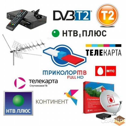 Установка Настройка тв Антенн Спутн.оборудования