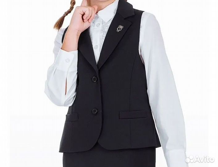 Школьная форма для девочки 128 синяя