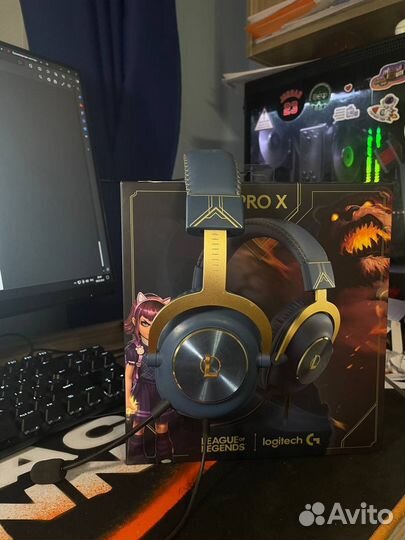 Игровые наушники logitech g pro