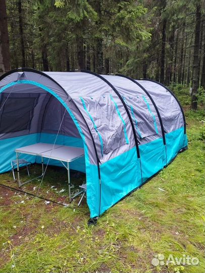 Палатка туристическая 4 местная с тамбуром