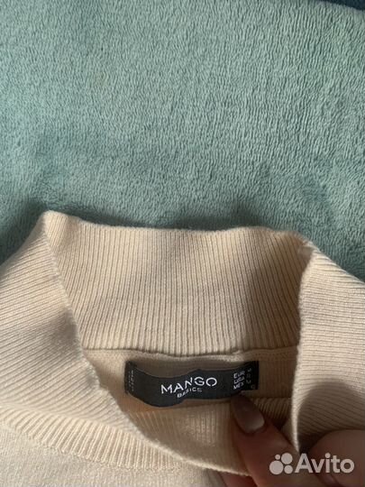 Джемпер/свитер светло бежевый Mango