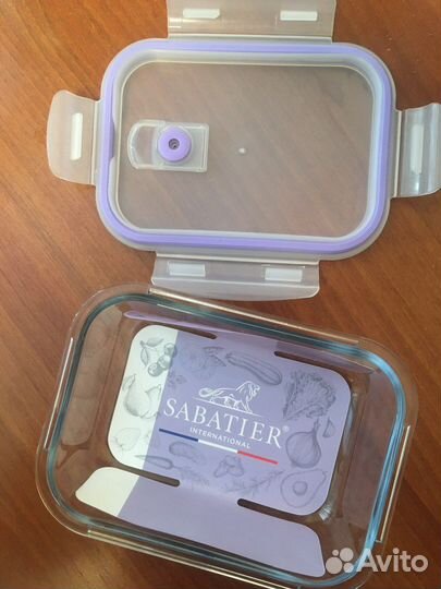 Контейнер новый 640мл из боросиликатного стекла