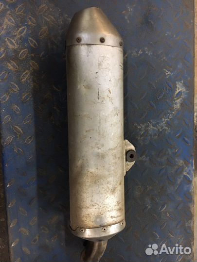 Глушитель на мото