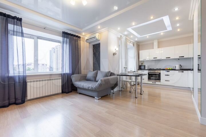 Квартира-студия, 49 м², 6/9 эт.