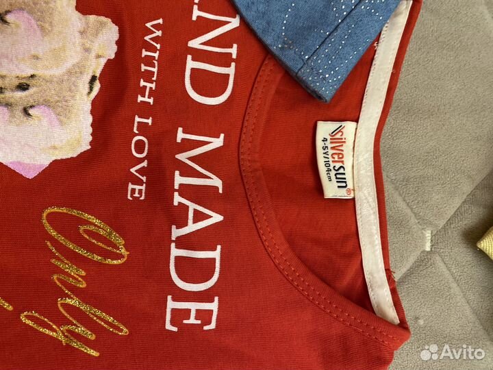 Пакет вещей для девочки 4-5 лет