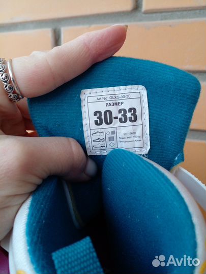 Коньки детские для девочки 30-33