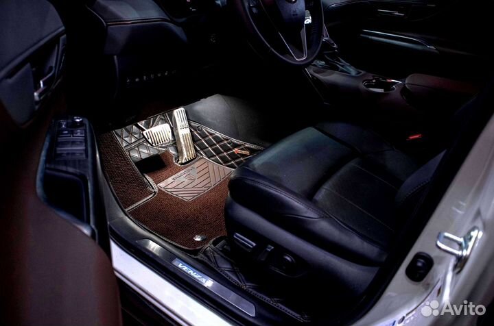 Ковры в салон на Toyora Venza 2021г