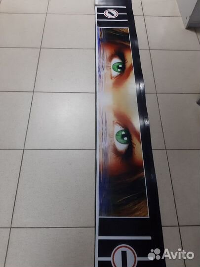 Брызговик задний Газель(2050*320мм) Глаза восточны