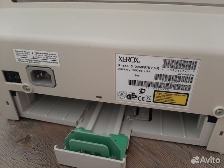 Принтер лазерный мфу xerox 3100
