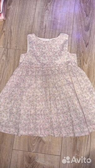 Пакет вещей летних на девочку, 80