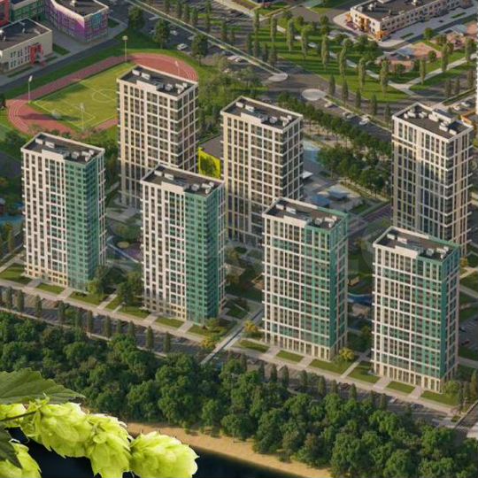 Квартира-студия, 24,3 м², 21/22 эт.