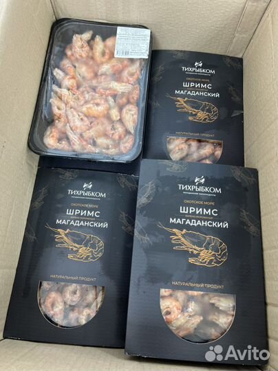 Креветки магаданрыба