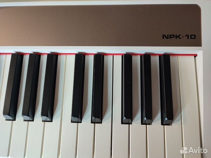 Цифровое пианино белое NUX NPK-10 WH (новое)