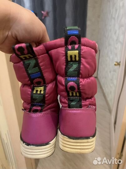 Сапоги зимние для девочки