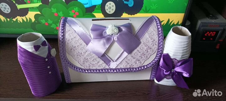 Свадебные аксессуары на стол