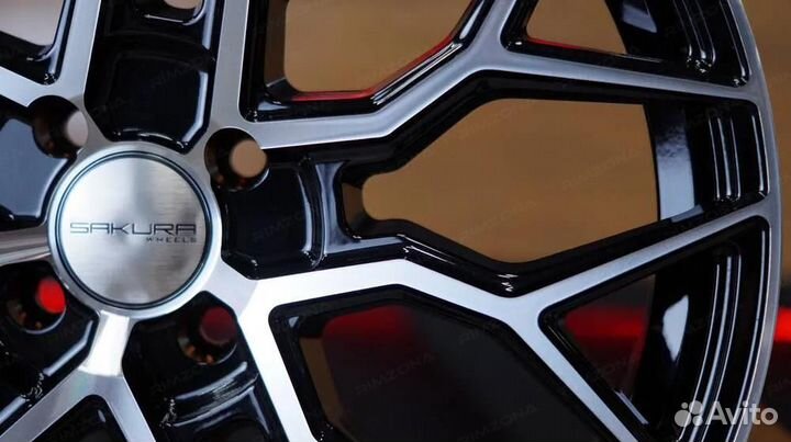 Литой диск sakura wheels R17 5x108