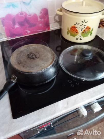 Сковорода Кукмара, кастрюля 5л, чапельник