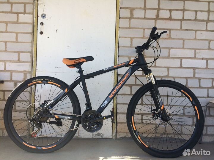 Совсем новый горный велосипед sportspower 26