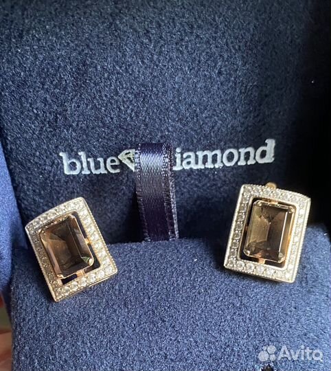 Золотые серьги