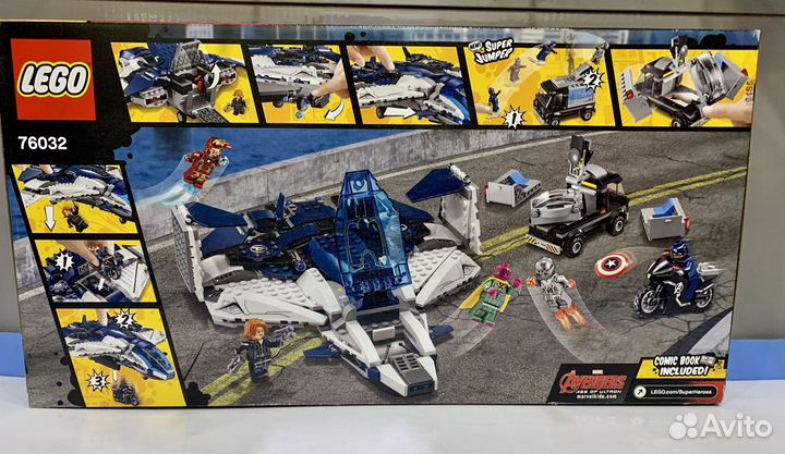 Lego марвел