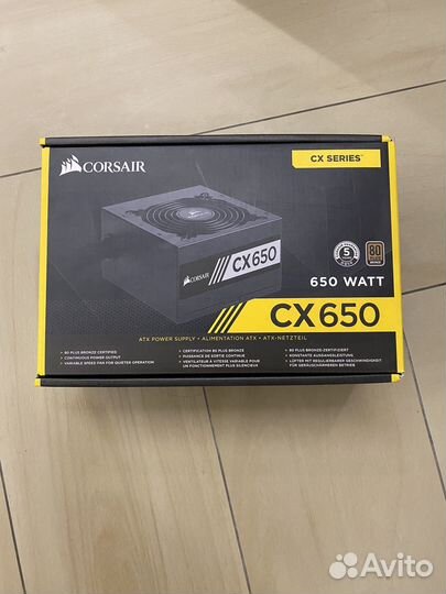 Блок питания для пк Corsair CX650 w