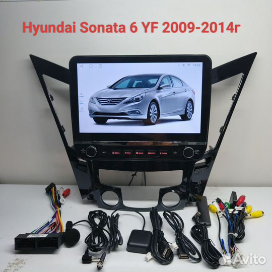 Магнитола Hyundai Sonata 6 YF 2009-2014г 3/32Gb