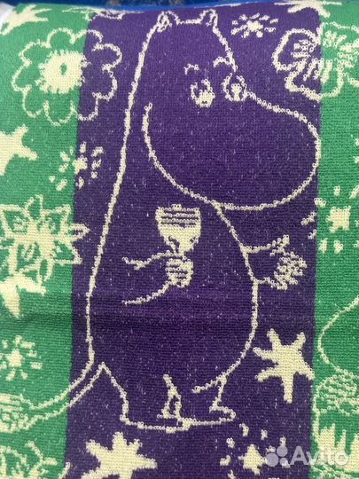 Дефект/Махровое полотенце Муми-Тролли/Moomin