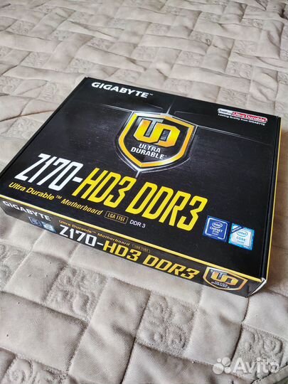 Ga-z170-hd3 DDR3 +i5-6600K +16Gb Crucial Ballistix