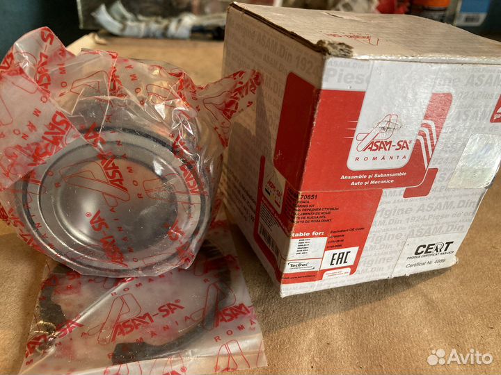 Ступичный подшипник передний на accent