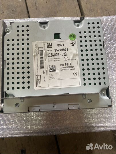 Магнитолоа родная Опель Мокка