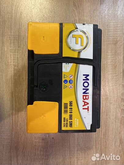 Аккумулятор Monbat 60Ач Опель Астра Шевроле Круз