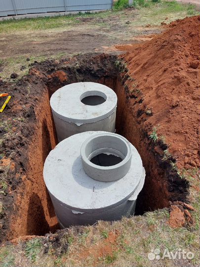 Выгребная яма и Канализация под ключ За один день