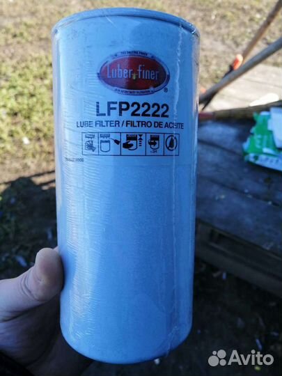 Luber-finer Фильтр масляный iveco/fiat LFP2222