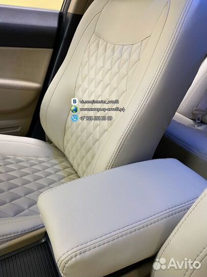 Чехлы из экокожи Honda Civic