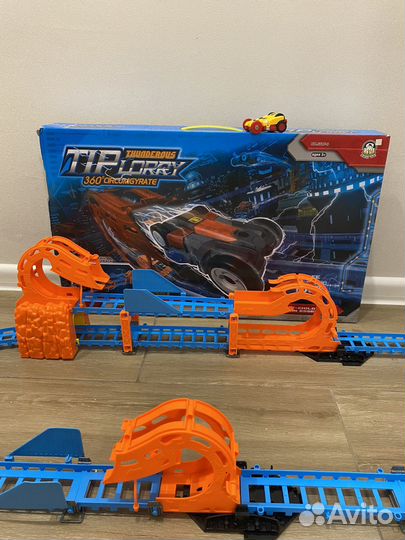 Детский автотрек с машинкой