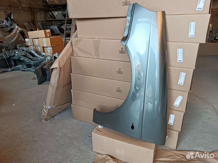 Крыло приора левое цвет средний серо-зеленый кварц