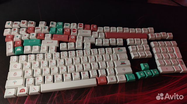 Кейкапы Akko Red Fuji JDA PBT Japan купить в Челябинске с доставкой ...