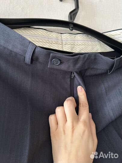 Мужской классический костюм 46