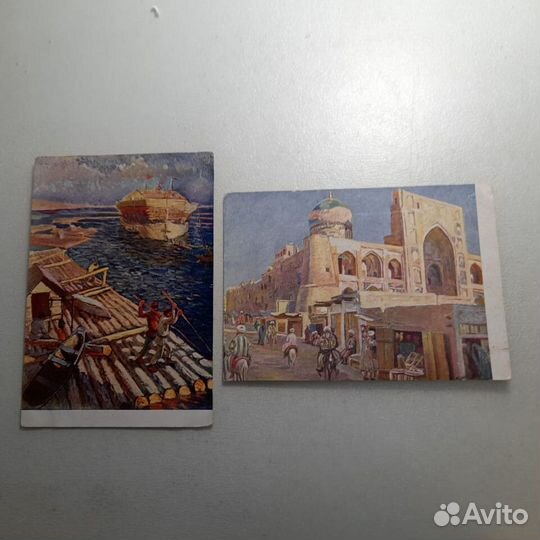 Винтажные почтовые карточки. Коллекционирование