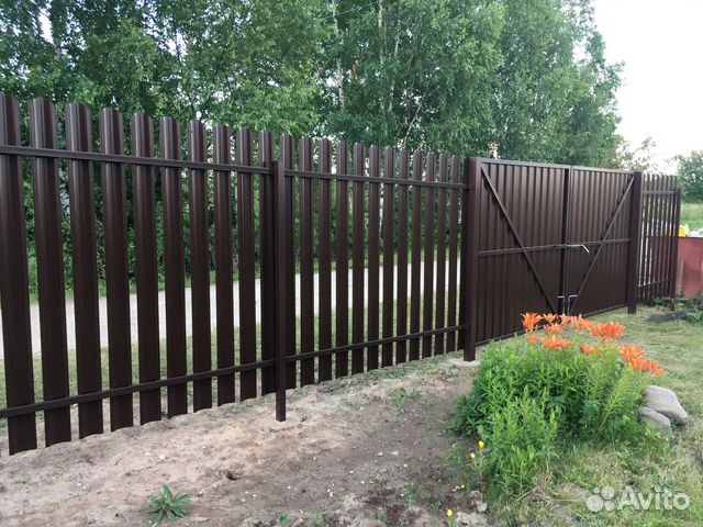 Заборы под ключ в Пскове | Услуги | Авито