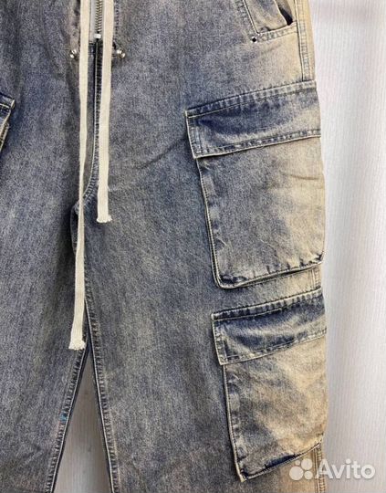 Rick owens джинсы карго